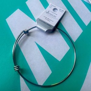 Silver charm bracelet